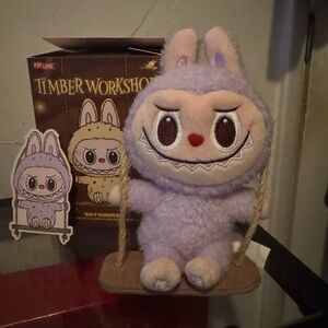 Pop Land The Monsters ‘Timber Workshop’ Purple Labubu